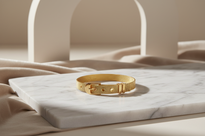 Bracelet on Elegant Background